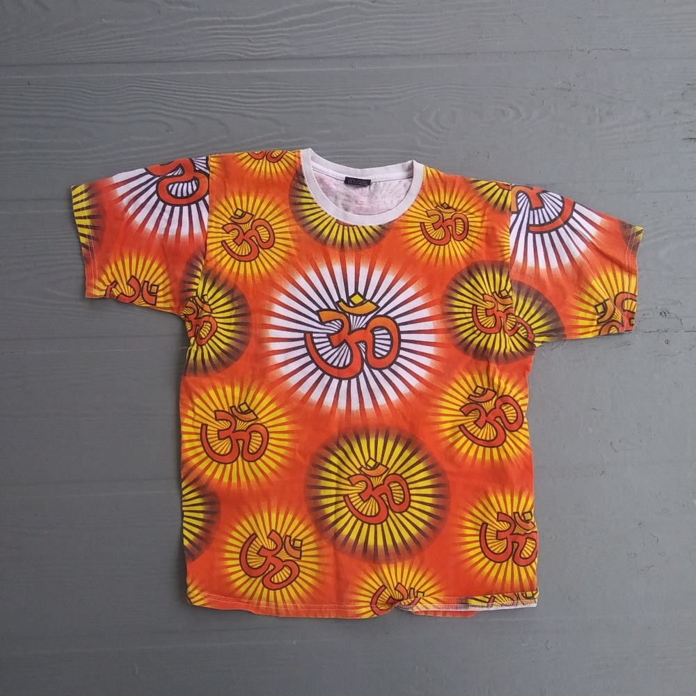 Om symbol zen cotton t shirt